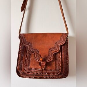 Handcrafted Leather Crossbody Bag